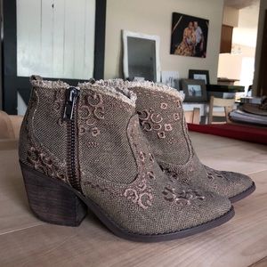 Naughty Monkey Sewn Up Ankle Bootie